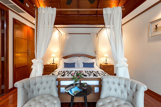 Luxurious master bedroom