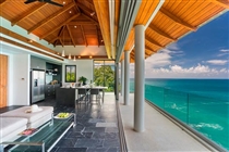 Ocean villa living space